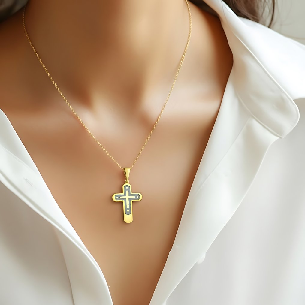 Sans prix de réserve - Collier - 14 carats Or jaune #4.3