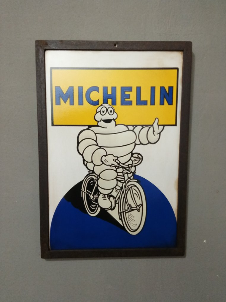 Michelin - Jernskilt - michelin - Markedsføringstegn - 1978 - Jern #1.0