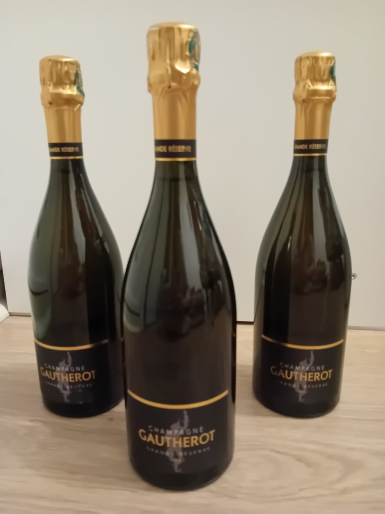 Gautherot, Grande Réserve - Champagne Brut, Grande Réserve - 3 Bottle (0.75L) #1.0