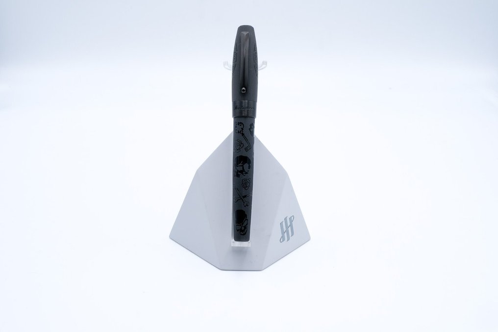 Montegrappa - Fortuna - Crowned Skull - Gun Metal (ISFOSRLN) - Nincs minimálár - Golyóstoll #1.0