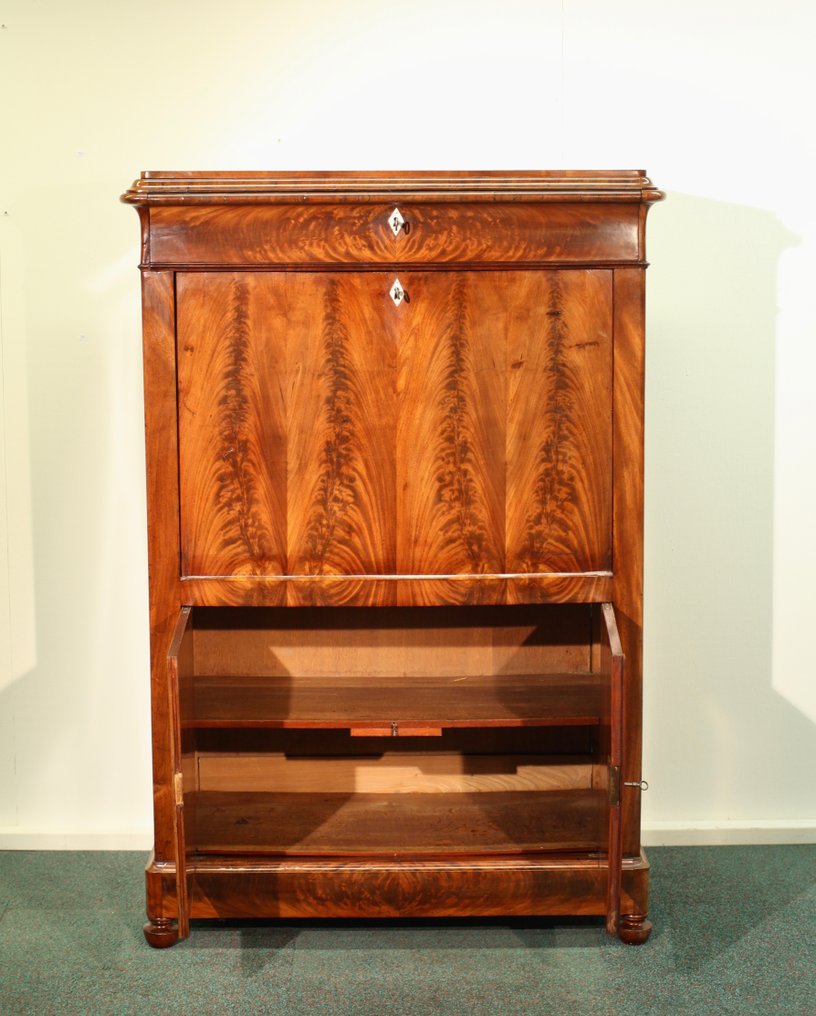 Secrétaire à abattant - Mahogany - Abbot's secretary #4.3