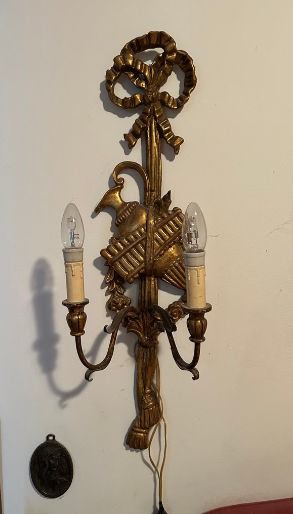 壁突式照明 (2) - 木 #3.2