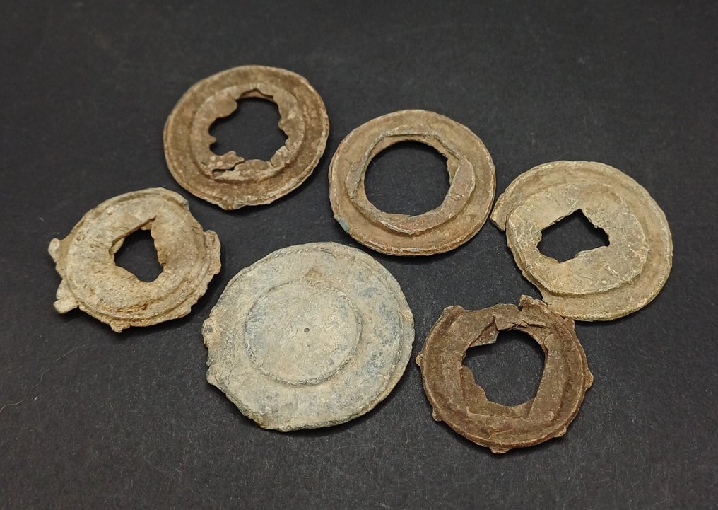 Αρχαία Ρωμαϊκή Μόλυβδος Υποθέσεις Καθρεφτισμού - 34 mm (χωρίς τιμή ασφαλείας) #2.1