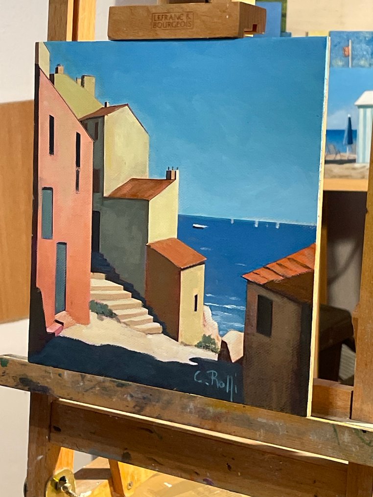 Claudio Rolfi (1960) - Paesino sul mare #3.2