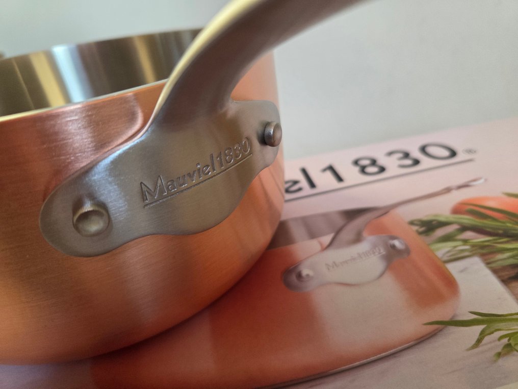 Mauviel - Κατσαρόλα -  Mauviel 1830 κατσαρόλα 16 cm - Χαλκός, Staal (αντικολλητικό) #2.1