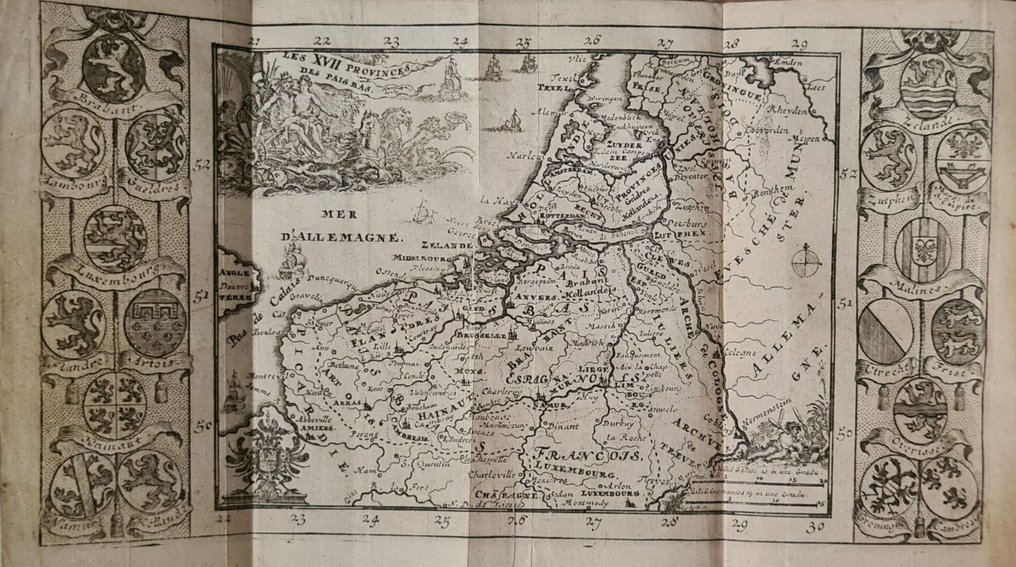 J.F. Bassompiere, - Les Délices des Pays-Bas - 1769 #1.0