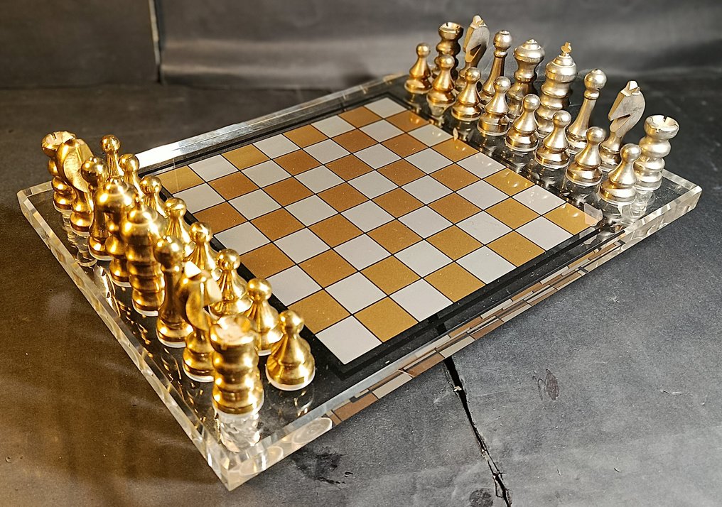 Chess set - Steel, Acrylic #1.0