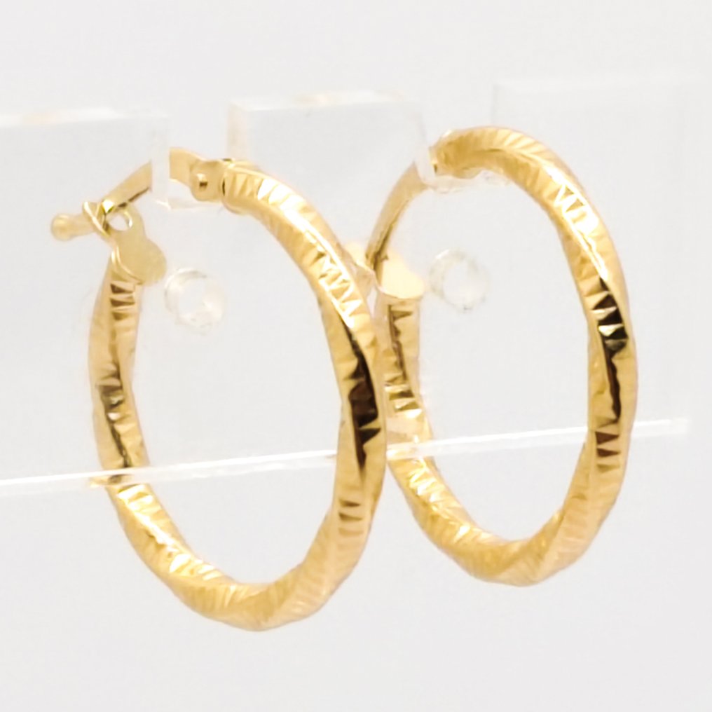 No reserve price - Earrings - 18 kt. Yellow gold #1.0