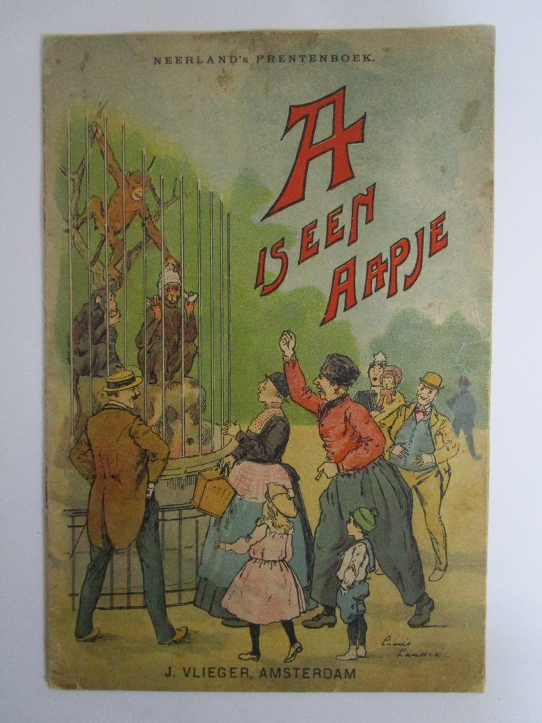 Louis Landré(ill.) - A is een Aapje - 1907 #1.0