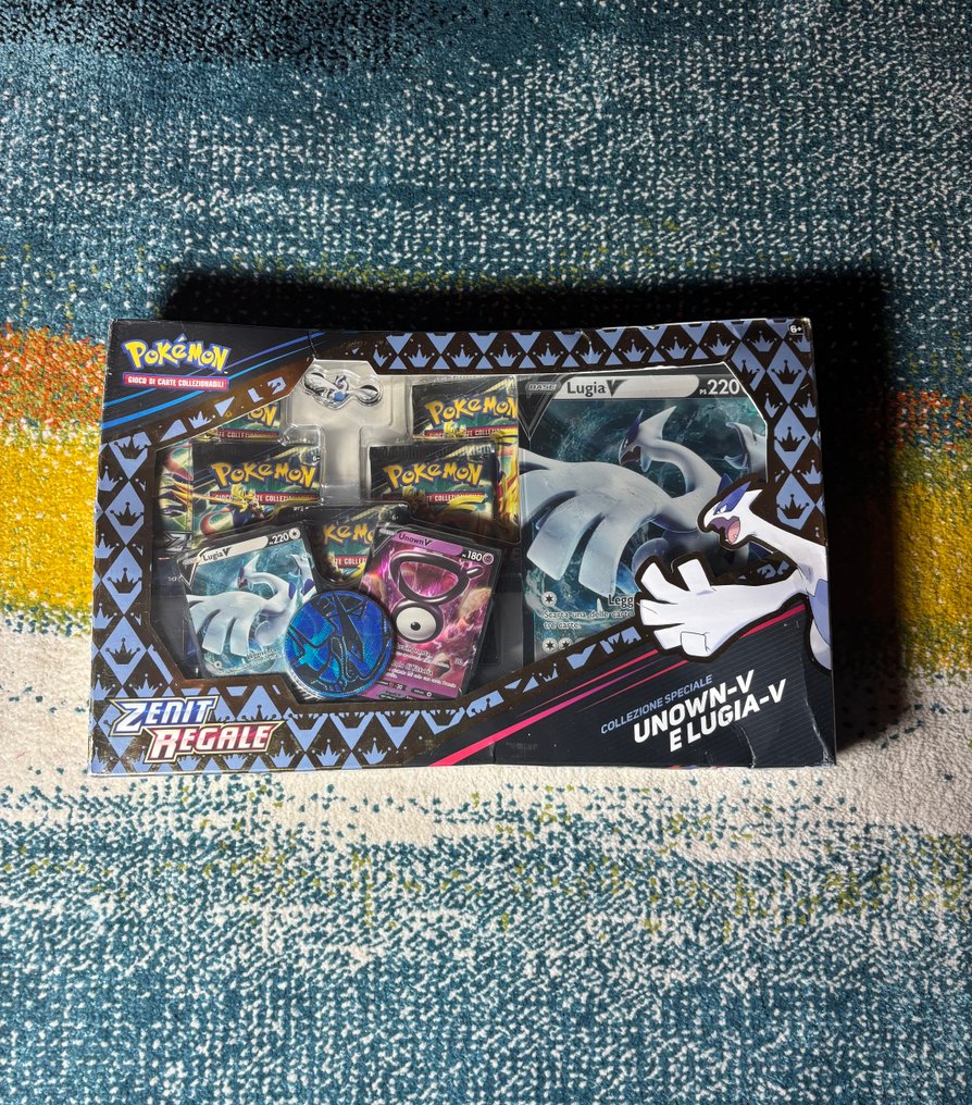 Pokémon - 1 Box - Collezione speciale Unown-V e Lugia-V - Sword & Shield - Crown Zenith #1.0