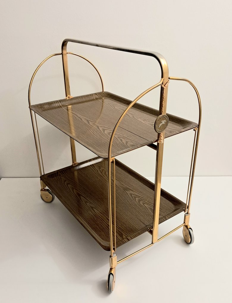 Bremshey - 上菜手推車 - 鋼, Gerlinol（木材） #1.0