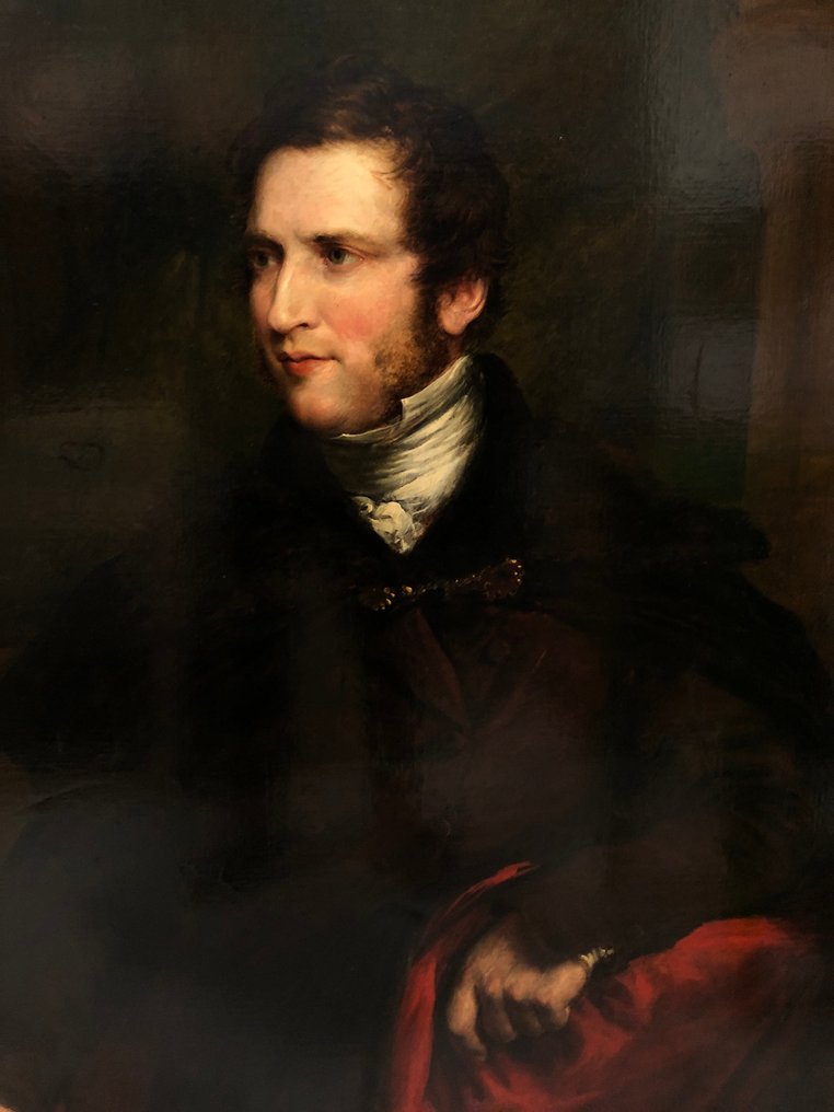 John Linnell (1792-1882) - Portrait of architect Decimus Burton #4.3