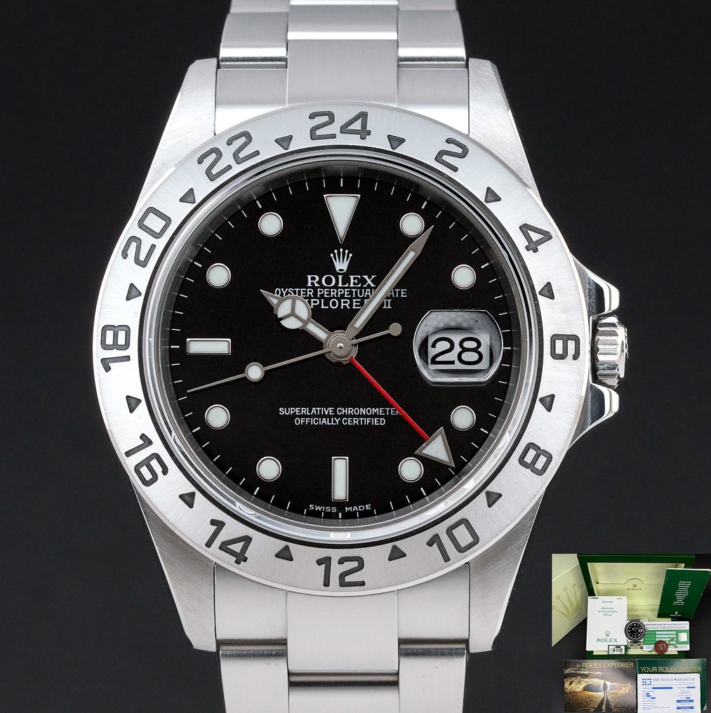 Rolex - Explorer II - 16570 - Mænd - 2004 #1.0