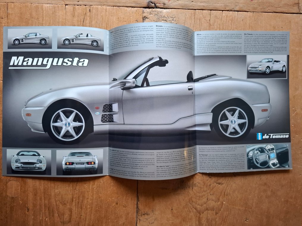 Brochure - De Tomaso - Mangusta - 2000 #2.1
