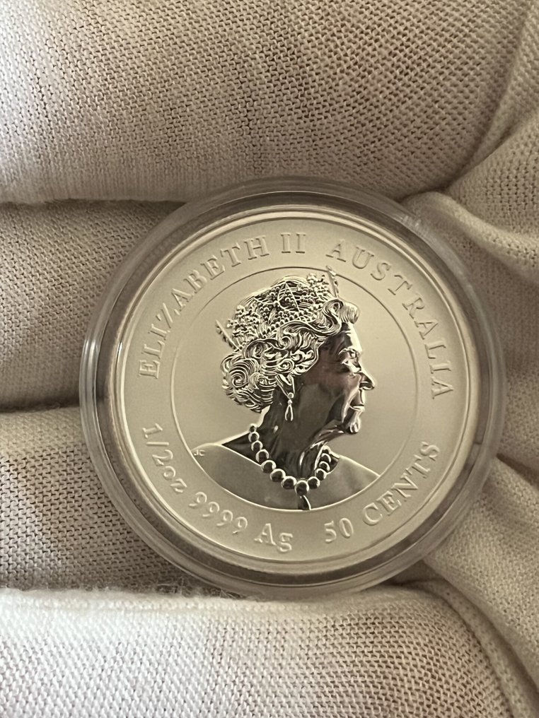 澳大利亞. 50 Cents 2021 και 2022 Lunar Silver (沒有保留價) #3.2