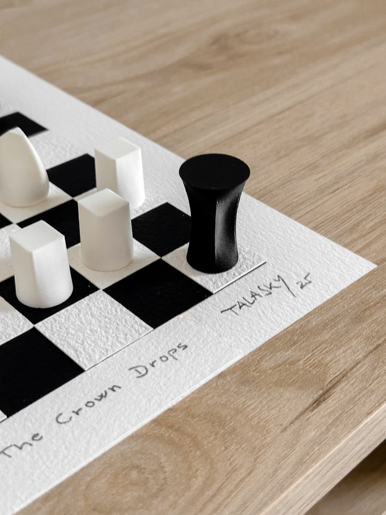 TALASKY - Checkmate: The Crown Drops 1/1 (No Reserve) #2.1