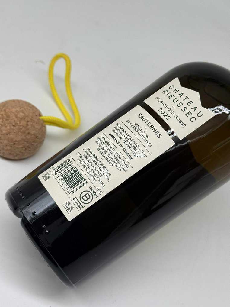 2022 Château de Rieussec - Sauternes - 1 Flaskor (0,75L) #2.1