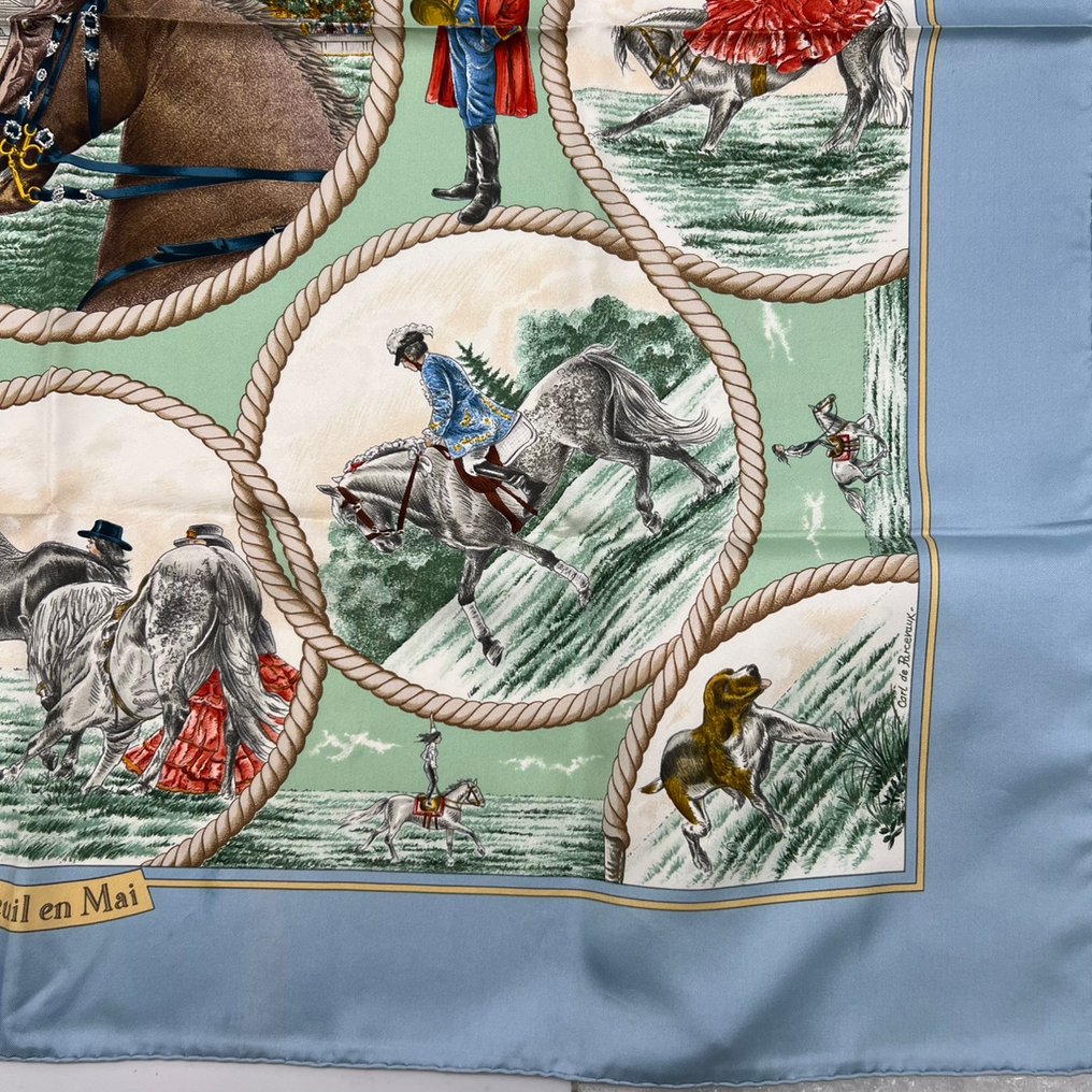 Hermès - Auteuil en Mai - Scarf #3.2