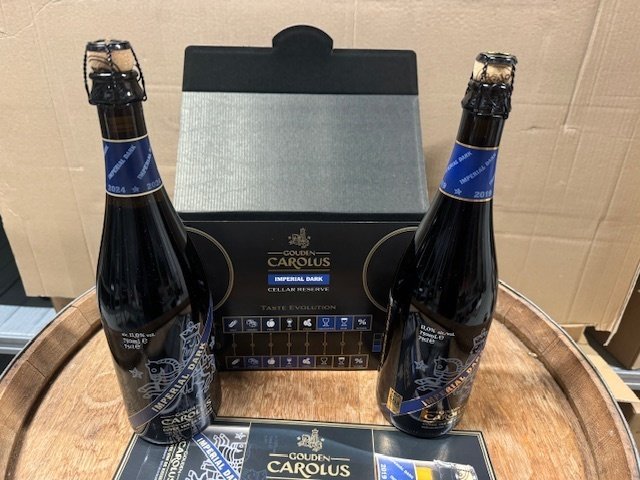 Gouden Carolus - Imperial Dark 2019 & 2024 盒装酒窖储备 - 75厘升 -  2 瓶  #1.0