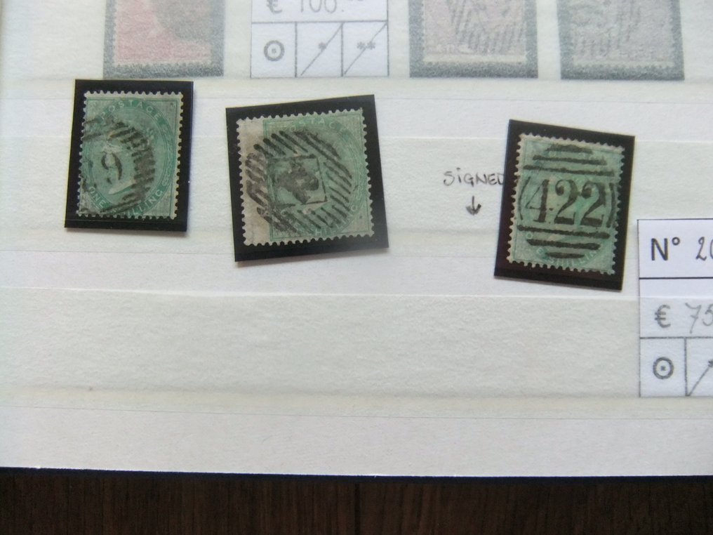 Großbritannien  - € 13.000 +++ - Partij klassiek in 2 stockboeken #4.3