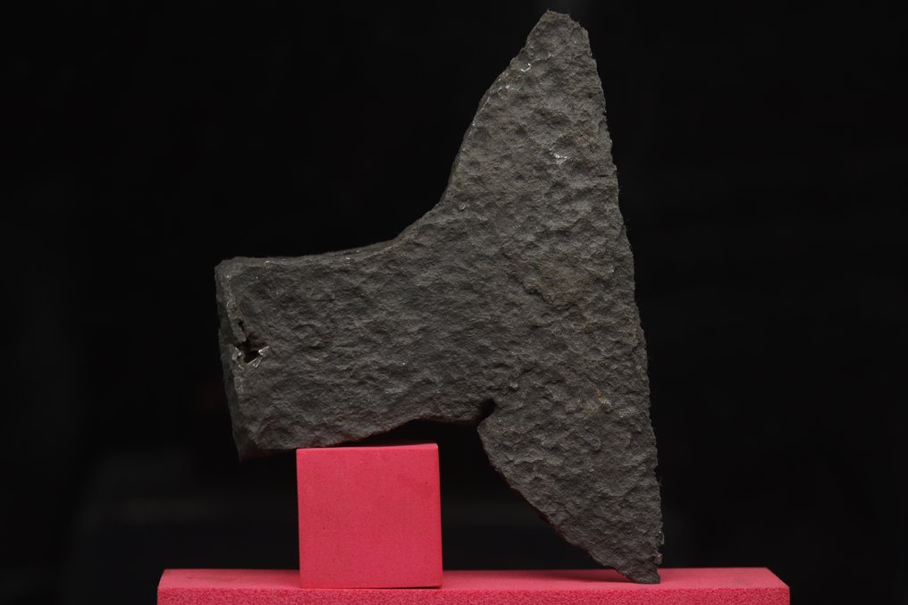 (1000 μ.Χ.): Βίκινγκ Βόρειος - Βαρύς Στρατιωτικό Πέτρινο Πέλεκυ Λείψανο - 14.8 cm  (χωρίς τιμή ασφαλείας) #1.0