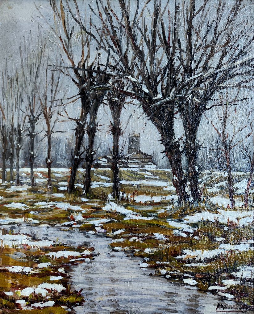 Luis Miranda Alonso de Armiño (1930–2024) - Paisaje nevado #1.0