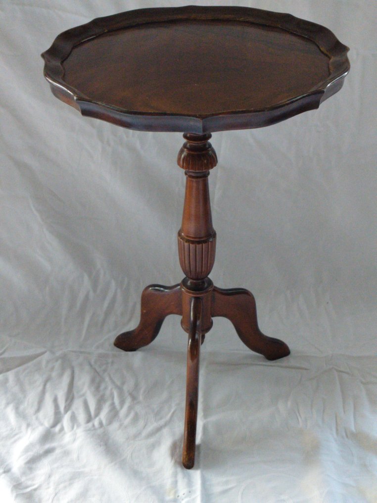 Side table - Biedermeier - 桃花心木 - 英国的葡萄酒桌 #1.0
