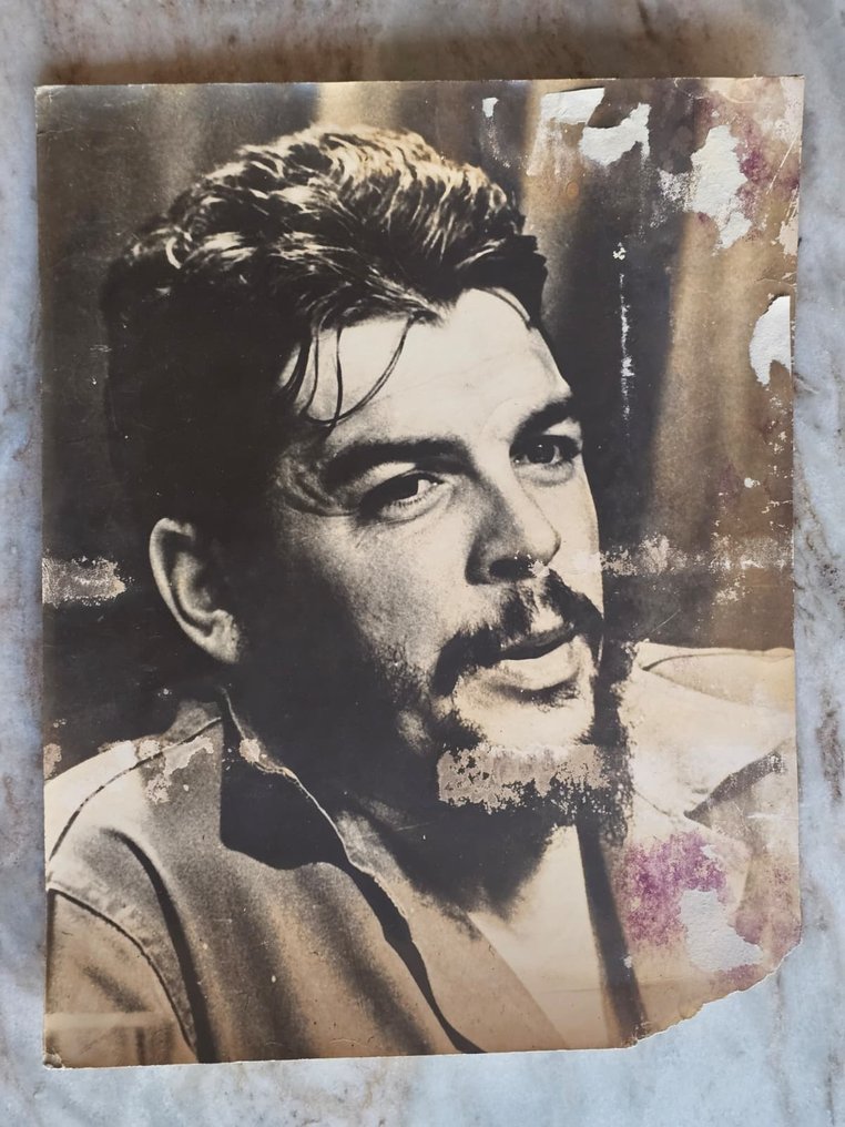 Alberto Korda (1928–2001) - Unseen Private Ernesto Che Guevara Close-up Cuban Commander, 1959 #1.0