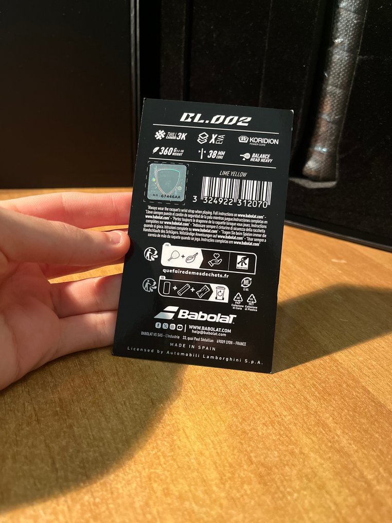 Babolat x Lamborghini - Racket #3.2