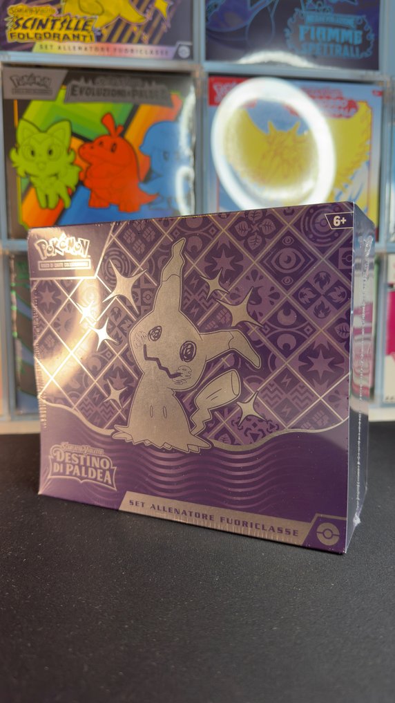 Pokémon Box - Bundle Set Allenatore Fuoriclasse - Destino di Paldea + Fiamme Spettrali - Scarlet & Violet - Destino di Paldea #2.1