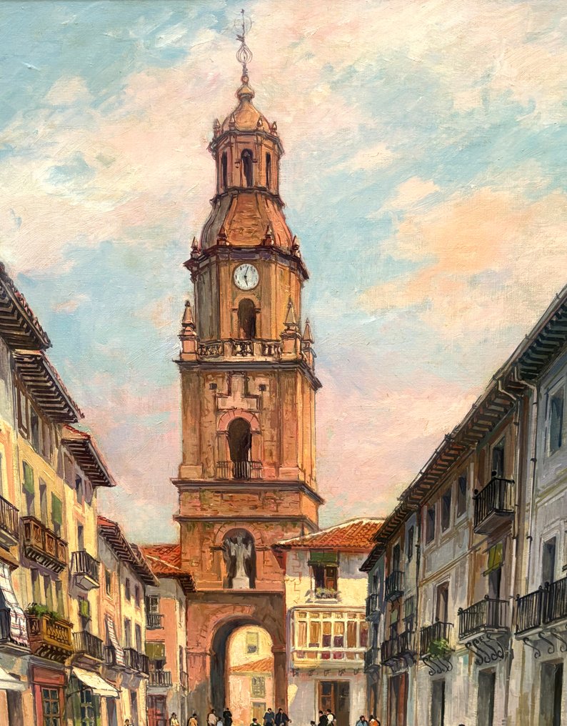 Ramón López Muñoz (1905-1983) (lópez-ramón) - Torre del reloj (Zamora) #2.1