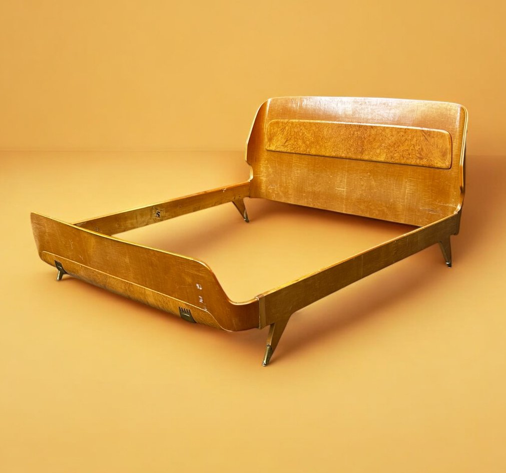 Sirchi - Cantù - Ágy (3) - Kétágyas + 2 egyágyas ágyak - Fa, Aranyozott sárgaréz #1.0