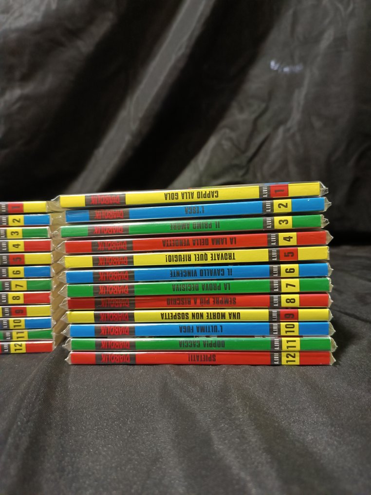 Diabolik - lotto 4 annate complete Diabolik LX-XL-LVI-LVII - 48 colecție de benzi desenate #4.3