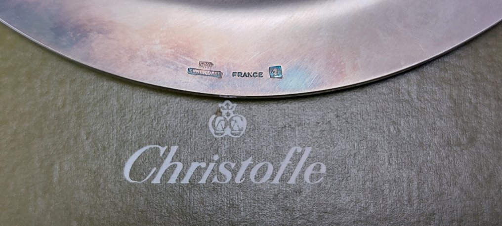 Christofle - Bordskåner til flasker - Forsølvet #4.3