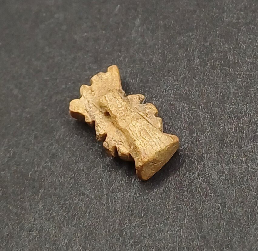 古埃及 Faience Bes护符 - 13 mm  (沒有保留價) #3.2