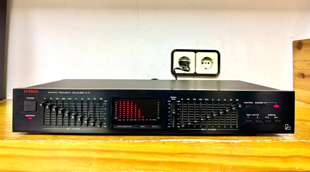 Luxman - G-111 Στερεοφωνικός γραφικός ισοσταθμιστής #3.2