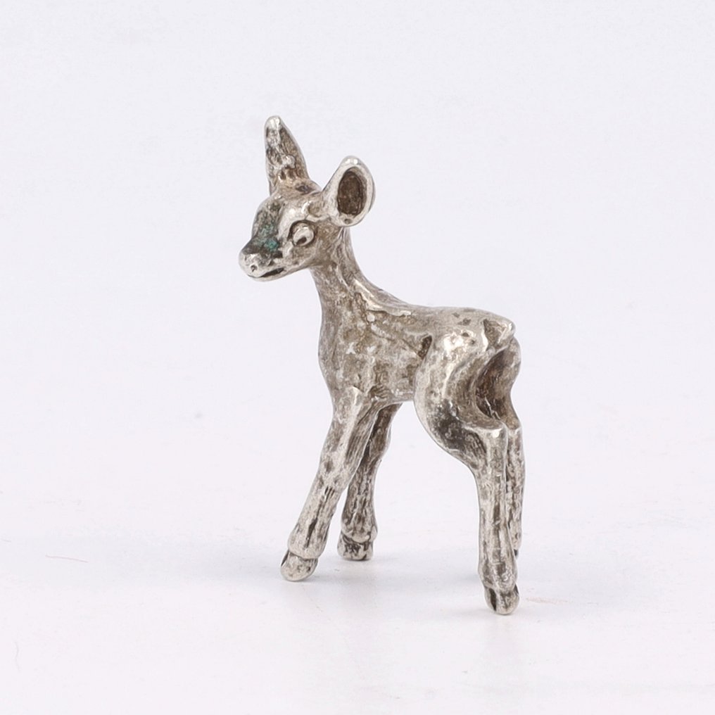 O.a. J. Weeda, Delka - Miniatuurdieren - Figură în miniaturală (6) - .835 argint #3.2