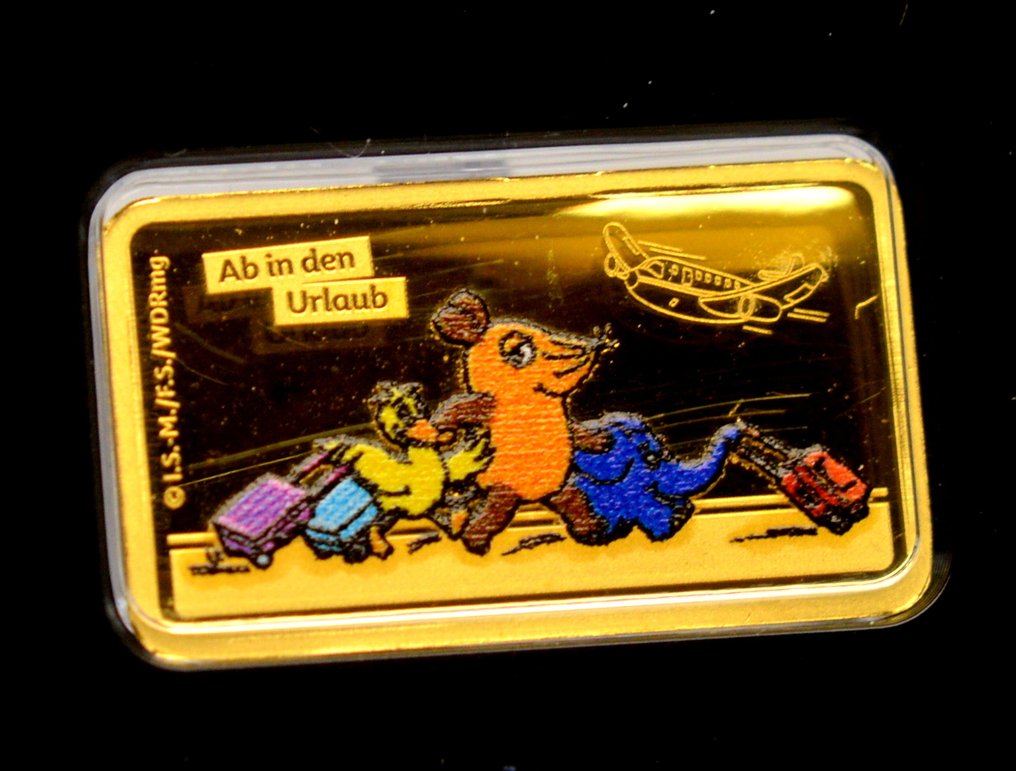 Duitsland. Die Maus - 1/200oz (.999 Gold) - with certificate (Zonder minimumprijs) #1.0