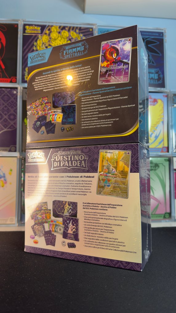 Pokémon Box - Bundle Set Allenatore Fuoriclasse - Destino di Paldea + Fiamme Spettrali - Scarlet & Violet - Destino di Paldea #1.0