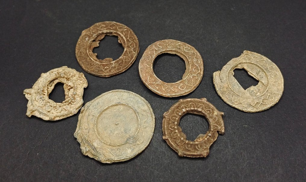 Αρχαία Ρωμαϊκή Μόλυβδος Υποθέσεις Καθρεφτισμού - 34 mm (χωρίς τιμή ασφαλείας) #1.0