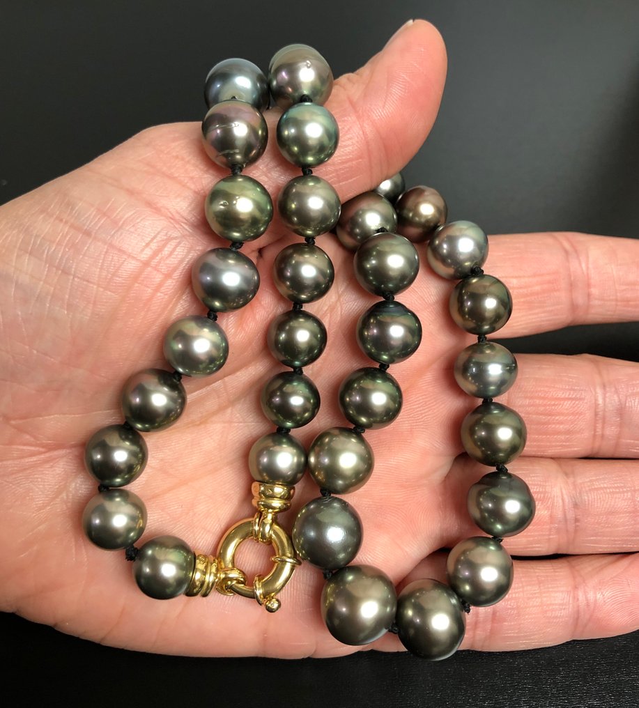 Sans prix de réserve - Collier - 18 carats Or jaune Perle - Longueur 45 cm #3.2