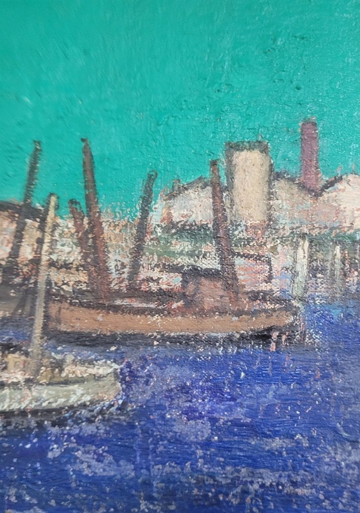 Hubert de Vries (1899-1979) - Vissershaven #4.3