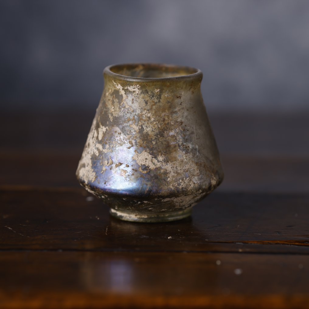 Ancient Roman glass vessel - 8 cm #1.0