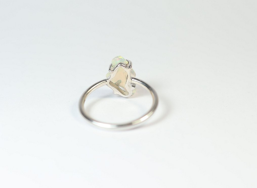 Äthiopischer Opal / Welo-Opal Ring / neu- 1.74 g - (1) #3.2