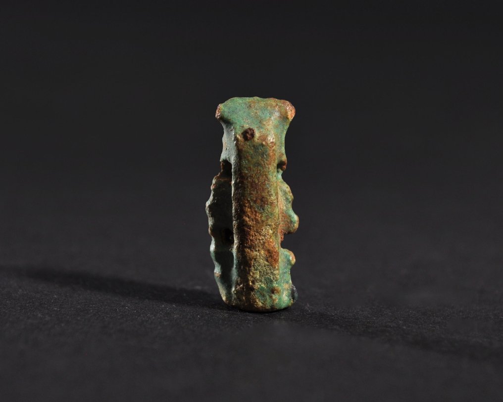 Égypte ancienne, période tardive Faience Amulette de Bes - 23.9 mm #2.1