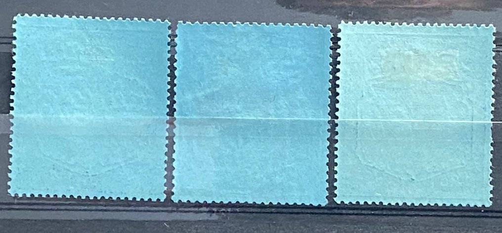 Commonwealth britannico 1938 - Bermuda KGVI 2S 3 Esempi Non verificati SG 2024 #4.3