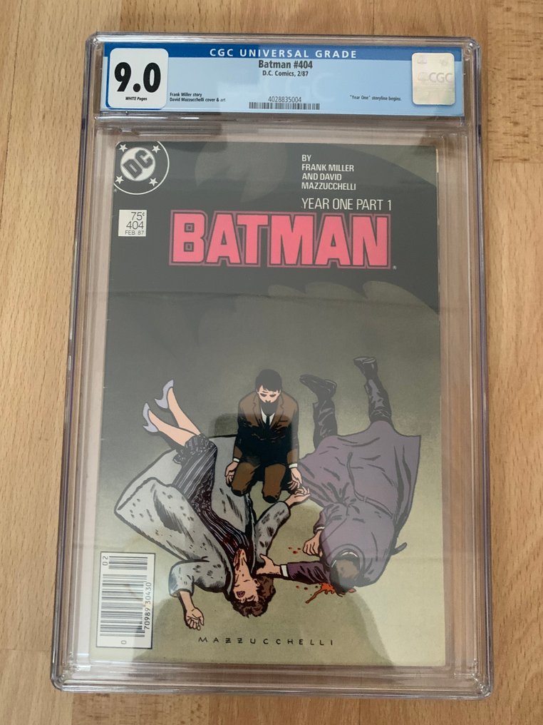 Batman #404 Year One storyline begins - 1 Graded comic - First edition - 1987 - CGC 9 #1.0