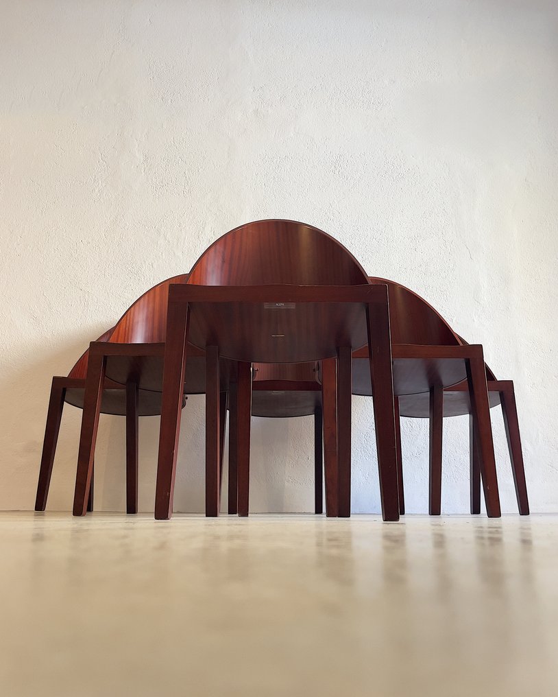 Driade - Philippe Starck - Καρέκλα (6) - Royalton 44 - Mahogany - { #2.1