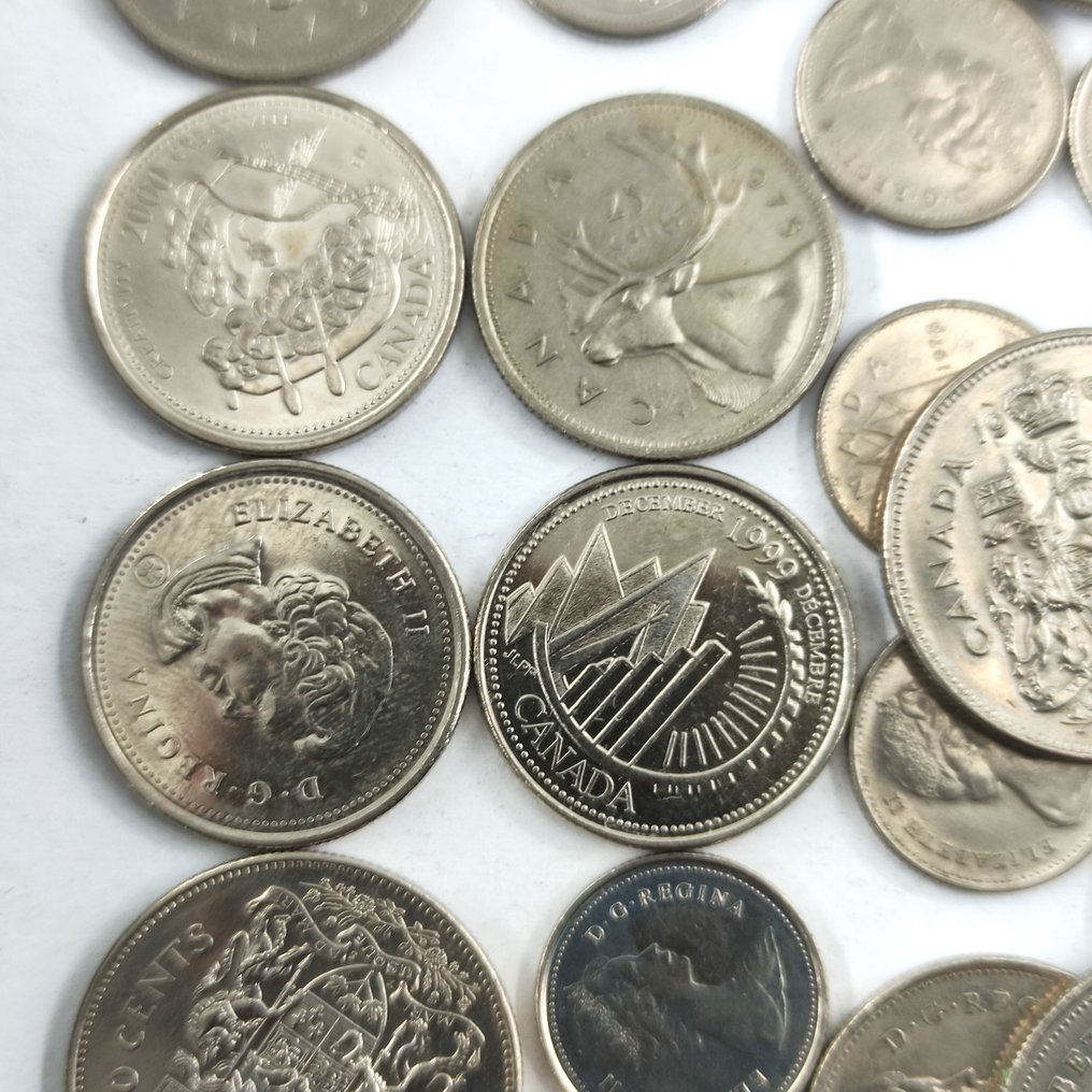 Canada. Lot with 67 Coins (mixed lot, several dates, good for sellers)  (No reserve price) #2.1
