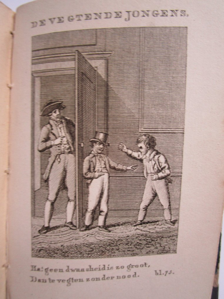 Hieronymus van Alphen; Zeelander (gravures) - Kleine gedichten voor kinderen - 1821 #3.2